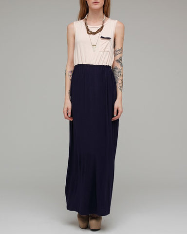 Color Block Maxi