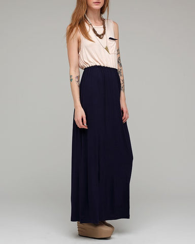 Color Block Maxi